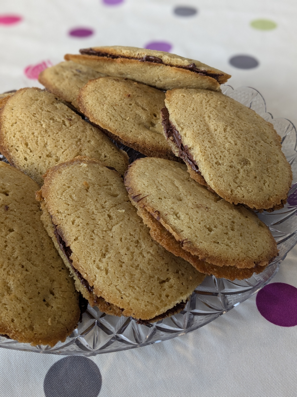 Homemade Milano cookies